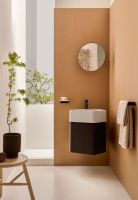 Тумба под раковину подвесная Cielo Kanto KAM50E/KAM50L 50х52х40 см схема 2