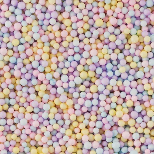 Ассорти макарун мелкие пенопластовые шарики