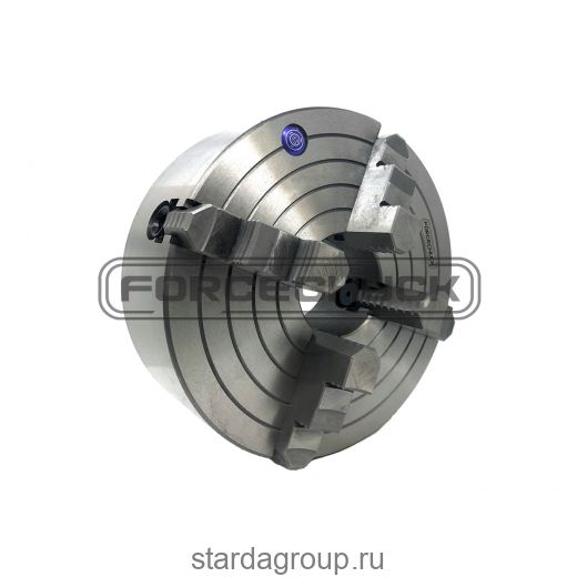 Четырехкулачковый токарный патрон 7103-400.J11 FORCECHUCK с независимым перемещением кулачков