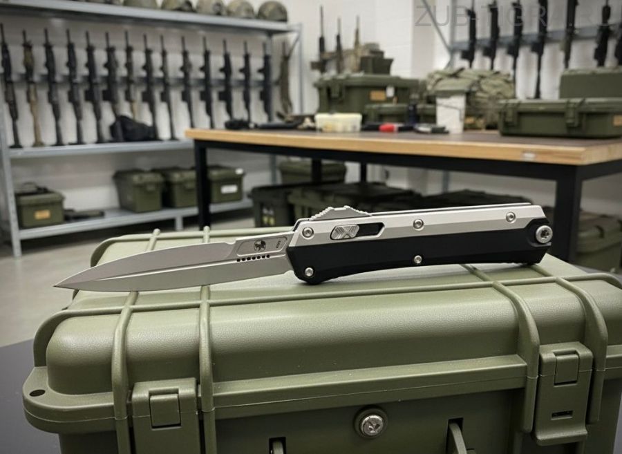 Нож Microtech 184-10 Glykon Bayonet Stonewash