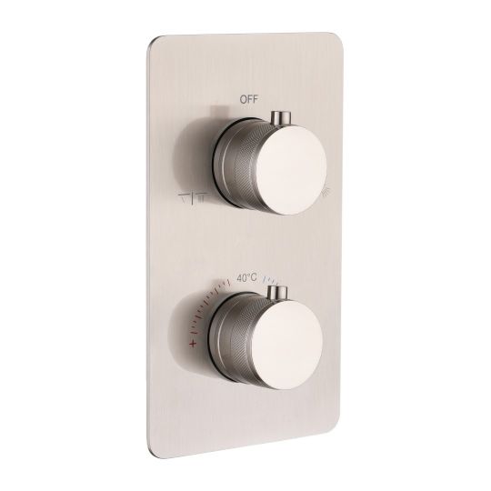 Смеситель встроенный Boheme Cell 134-2 с термостатом 2-х проходной схема 11