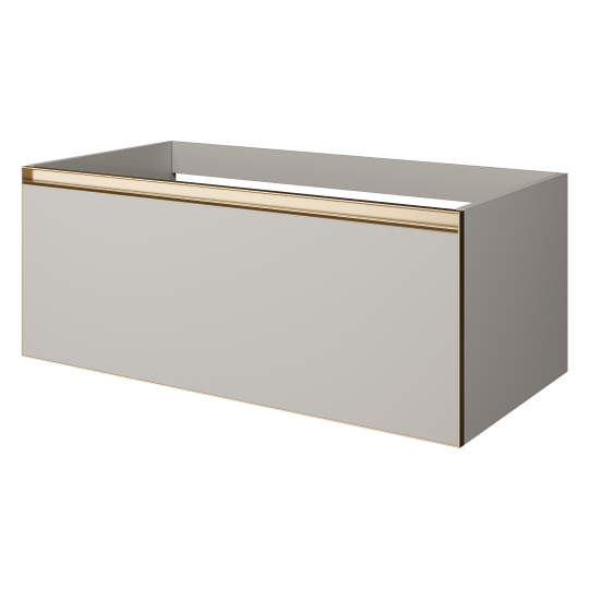 Тумба под раковину Armadi Art Quatro 790-M1-100, с ящиком схема 5