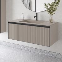 Тумба под раковину подвесная Armadi Art Quatro 790-M1-100, с внешней подсветкой схема 1