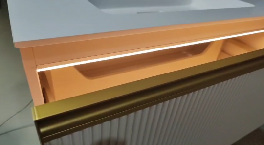 Тумба под раковину подвесная Armadi Art Quatro 790-M1-100, с внешней подсветкой схема 2