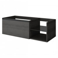 Тумба для раковины Armadi Art Quatro 790-M6-120, стеклянная полка справа, два блока (80+40) схема 4 Тумба для раковины Armadi Art Quatro 790-M6-120, стеклянная полка справа, два блока (80+40) схема 4