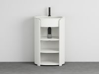 Раковина мебельная накладная Cielo I Catini Tiberio CALAO56F/CALAO56SF 56х46х18 см схема 3