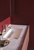 Раковина встроенная с переливом Cielo Filo FILASPR58 58x35x15 см схема 4