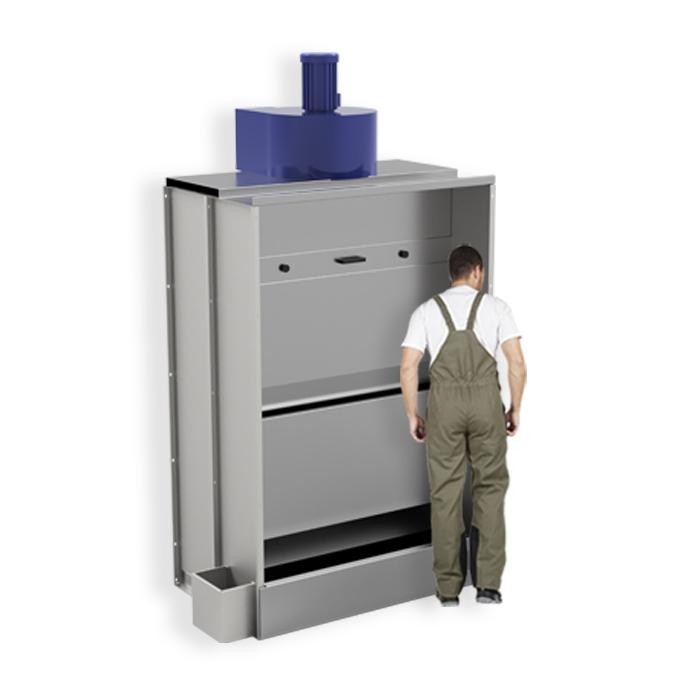 Reinberg CT-W/G150-1,5 Малогабаритная покрасочная камера с водяной завесой