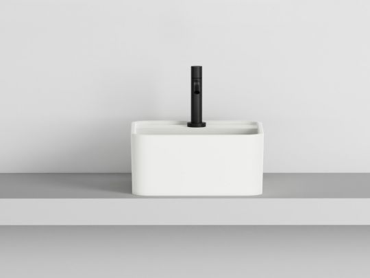 Накладная квадратная раковина Cielo Les Petites LPLAQ35/LPLAQ35SF без перелива 35х35х16 см схема 4 Накладная квадратная раковина Cielo Les Petites LPLAQ35/LPLAQ35SF без перелива 35х35х16 см схема 4