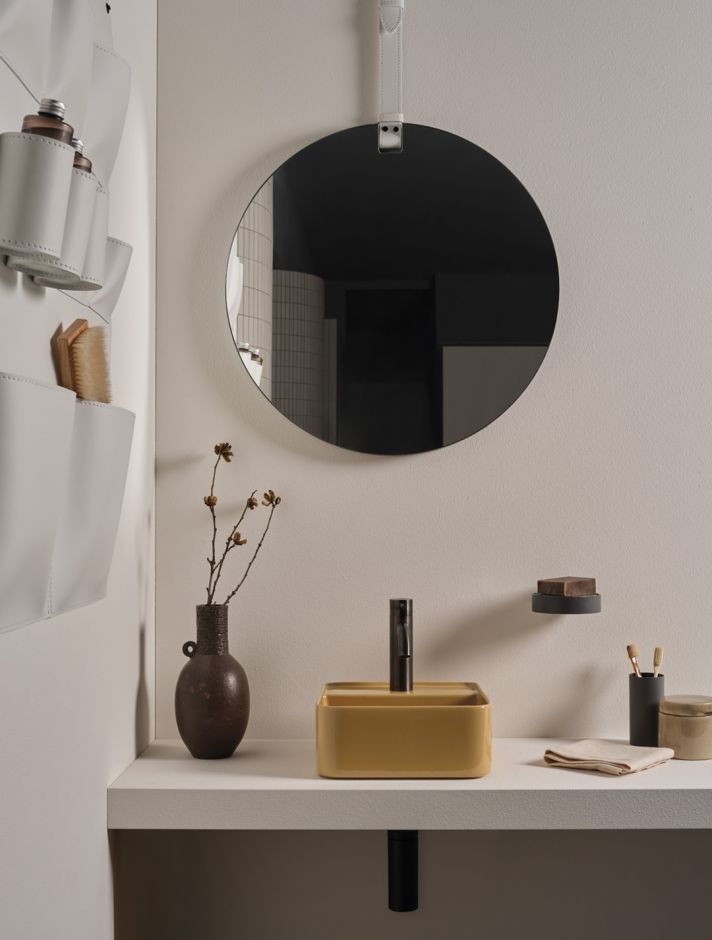 Накладная квадратная раковина Cielo Les Petites LPLAQ/LPLAQSF 28х28х11,5 см ФОТО