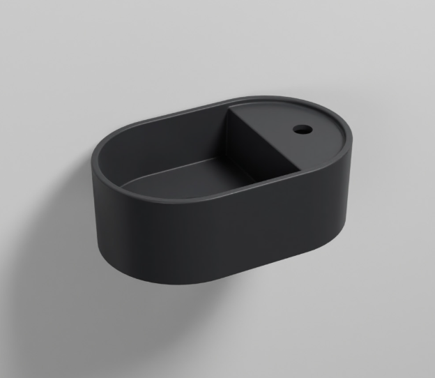 Накладная/подвесная овальная раковина Cielo Les Petites LPLAO46/LPLAO46SF 46х30х17 см ФОТО