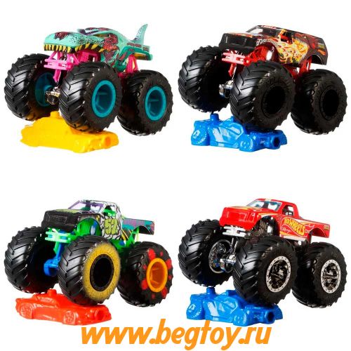 HOT WHEELS MONSTER TRUKS (маленькие) FYJ44