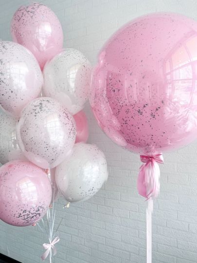 Сет из волшебных шаров с гелием