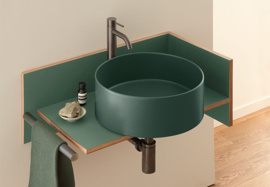 Мебельная композиция Cielo Theo 70 THMF70/THMF70SF из материала Fenix 70х38 см ФОТО