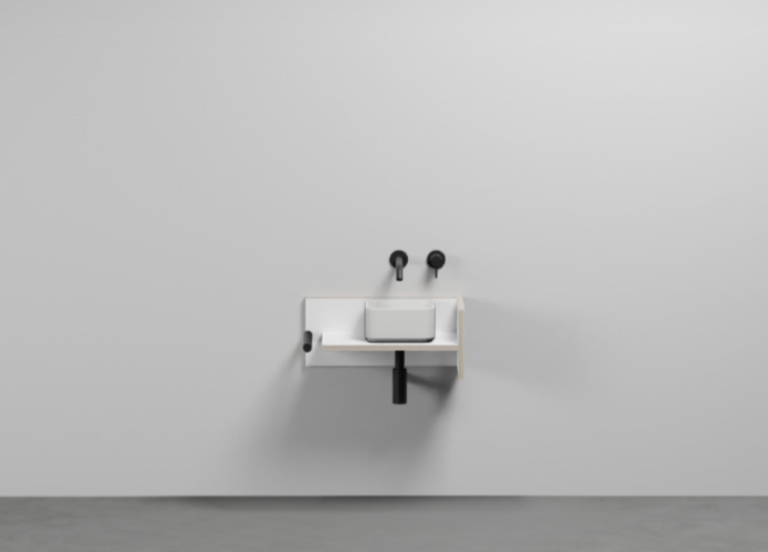 Мебельная композиция Cielo Theo Mini THMF55 из материала Fenix 55х31 см ФОТО