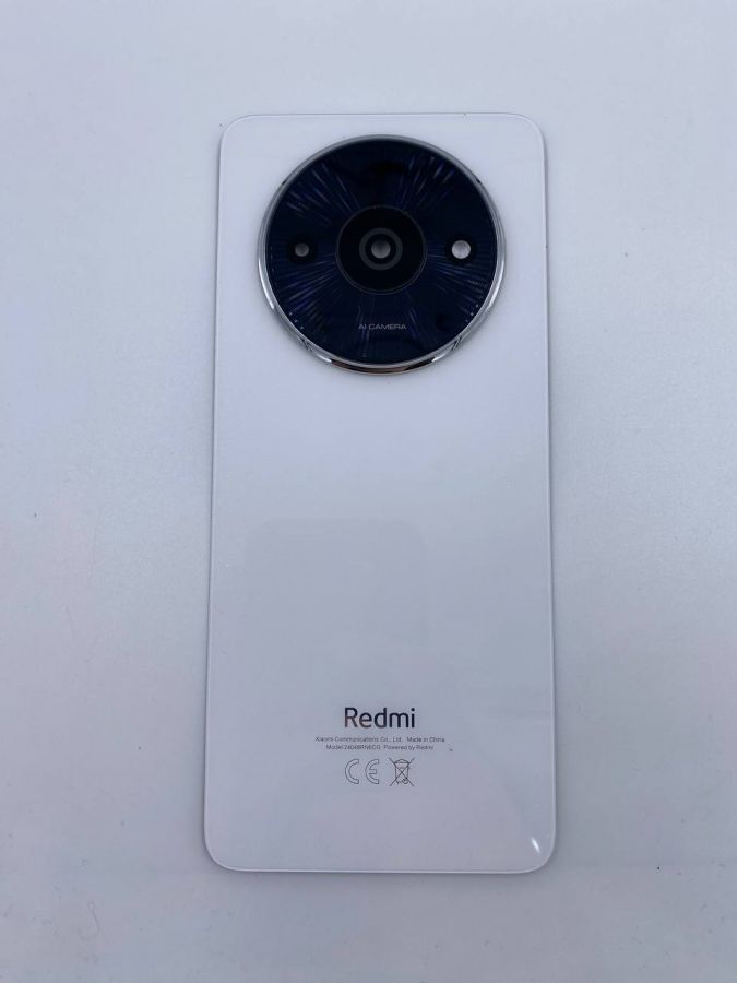 XIAOMI REDMI A3X Задняя Крышка белая оригинал ( снятая)