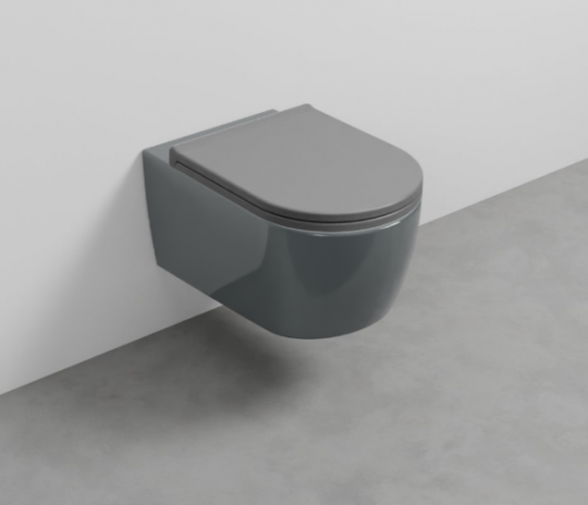 Унитаз подвесной безободковый Cielo Smile Pro SMVSKP схема 5