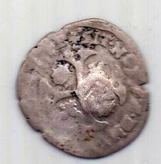 Дузен 1589-1610 Франция Генрих IV Наварский Надчекан Лилия