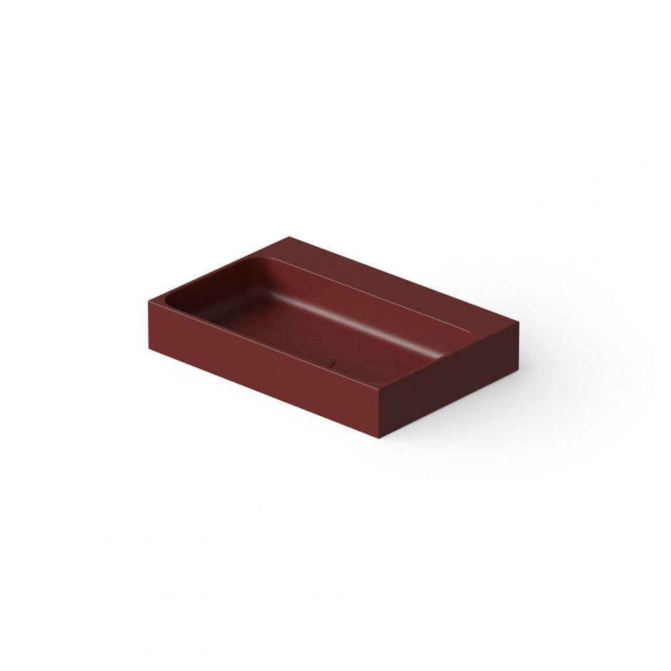 Раковина Dea Design DD9083 410 17 накладная 41x41xh10,5 см Red Wine №17