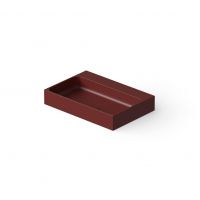 Раковина Dea Design DD9083 410 17 накладная 41x41xh10,5 см Red Wine №17 схема 1