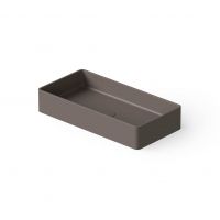 Раковина Dea Design DD9010 800 6 80x40xh14,5 см накладная настольная Grey Brown №6 схема 1