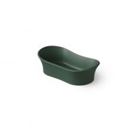 Раковина овальная Dea Design DD9024 660 11 66x34,5xh19 см Dark Green №11 схема 1