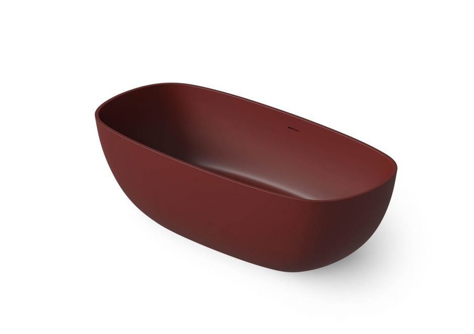 Ванна Dea Design Modern DD8666 1800 17 180x85xh54 см слив по центру Red Wine №17