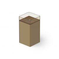 Раковина Dea Design DD2017 400 R6 40x40xh85 см напольная установка Classic Green R6 схема 1