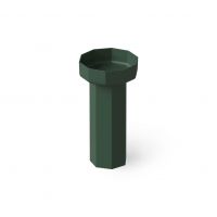 Раковина Dea Design DD2025 480 11 многогранник 48x45,6xh90 см Dark Green №11 схема 1