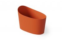 Ванна из искусственного камня Dea Design Single DD8700 1300 7 отдельностоящая 1300 130x70xh85 см Orange №7 схема 1