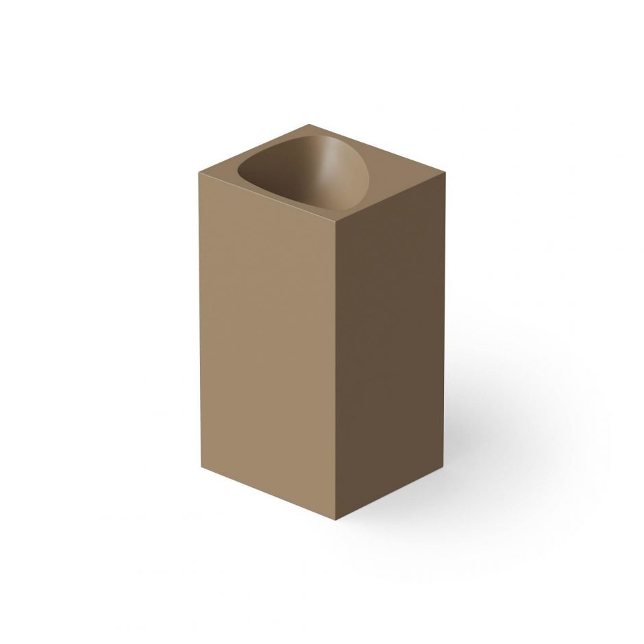 Изображение Раковина Dea Design DD2024 495 2 49,5x45,5xh88 см квадраной формы напольная Light Camel №2