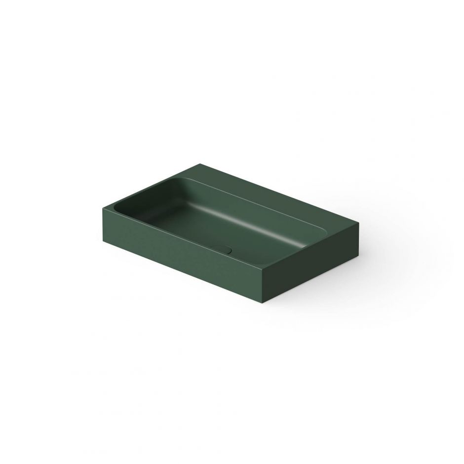 Раковина Dea Design DD9083 410 11 накладная 41x41xh10,5 см Dark Green №11