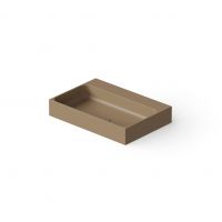 Раковина Dea Design DD9083 410 2 накладная 41x41xh10,5 см Light Camel №2 схема 1