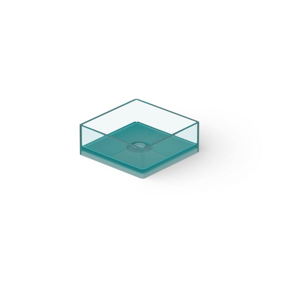 Раковина квадратная Dea Design DD9008 400 R8 40x40xh15 см Lake Water Blue R8