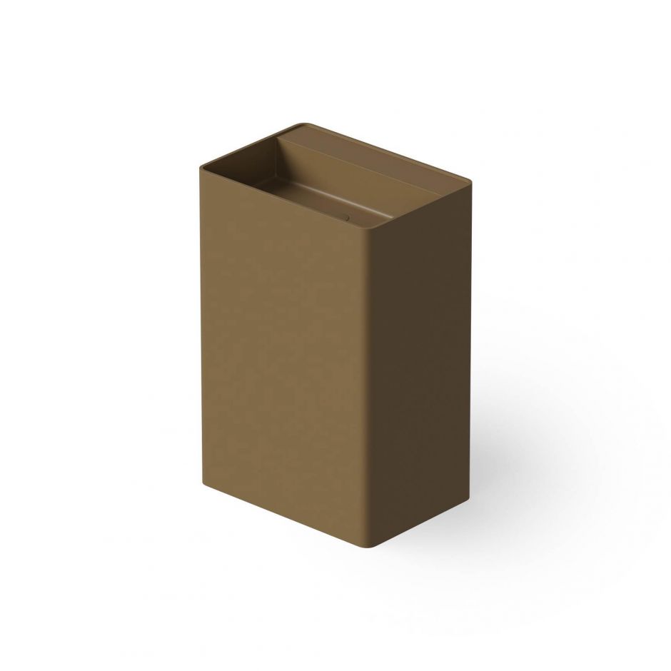 Изображение Раковина напольная прямоугольная Dea Design DD2004 600 1 60x42xh90 см Dark Camel №1