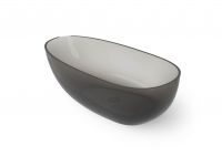 Ванна Dea Design Modern DD8608 1600 R4 установка отдельностоящая 160х80хh54 см Smoky Black R4 схема 1