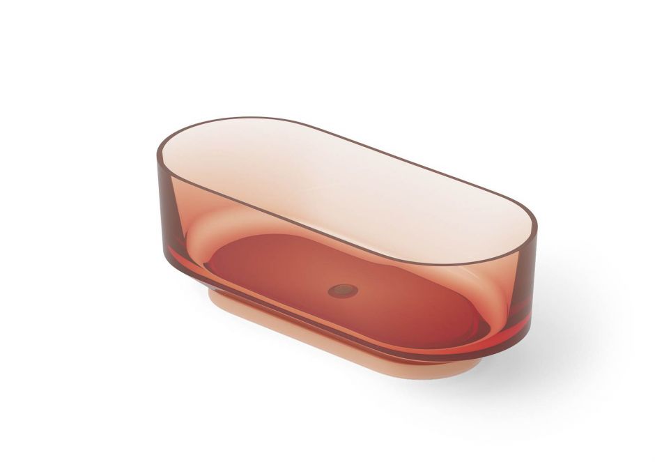 Изображение Ванна отдельностоящая Dea Design Shadow DD8675 1700 R9 170x72xh56 см Brown Copper R9