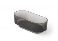 Ванна отдельностоящая Dea Design Shadow DD8675 1700 R4 170x72xh56 см Smoky Black R4 схема 1