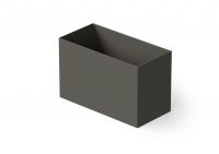 Ванна отдельностоящая Dea Design Single DD8702 1000 5 100x58xh75 см Graphite №5 схема 1