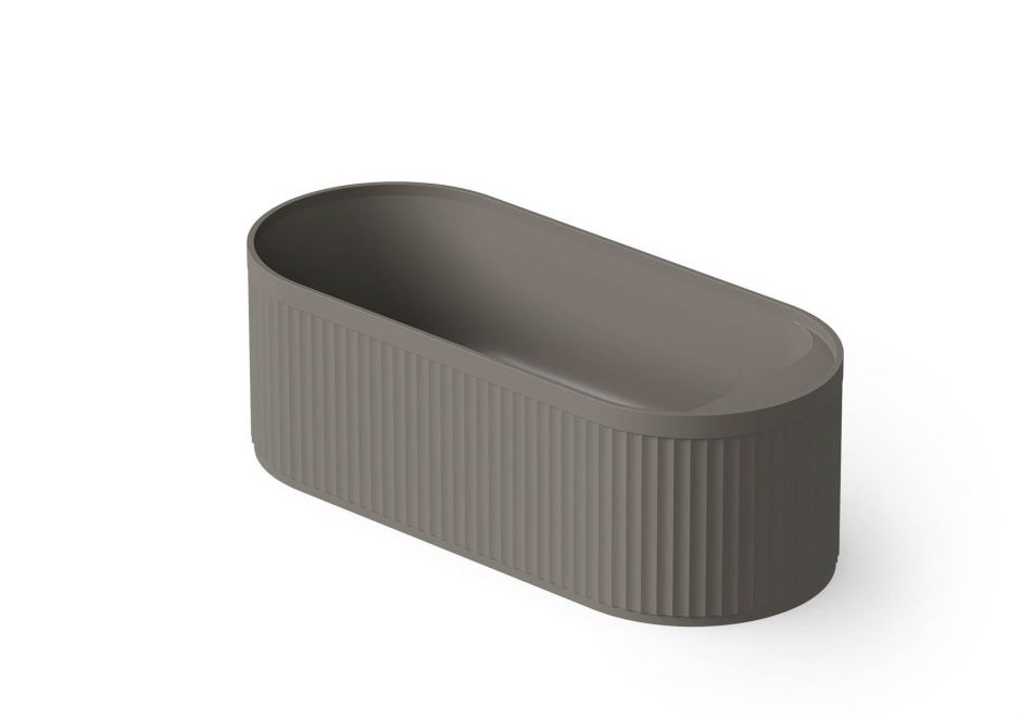 Изображение Ванна отдельностоящая Dea Design Stripes DD8801 1710 3 171x72xh56 см Grey №3