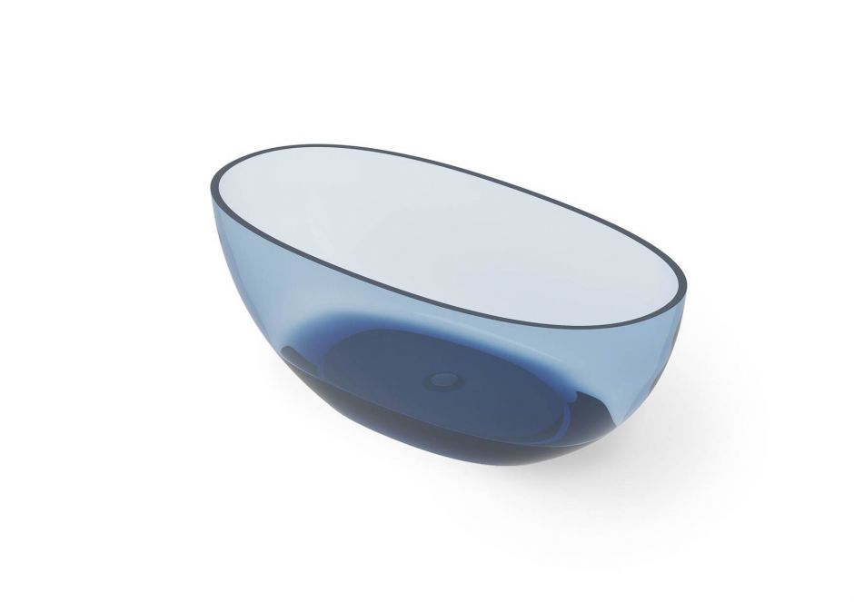 Изображение Ванна отдельностоящей установки Dea Design Nature DD8628 1650 R7 165x80xh58 см Royal Blue R7