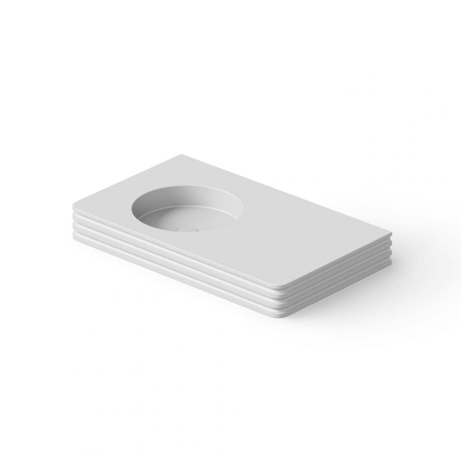 Изображение Раковина настольная Dea Design DD9803 800 18 80x48xh10 см White №18