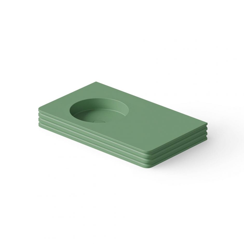 Раковина настольная Dea Design DD9803 800 12 80x48xh10 см Mint №12