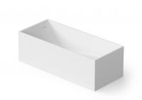 Ванна Dea Design Modern DD8607 1700 18 прямоугольная стандартный слив 170x72xh55 см White №18 схема 1