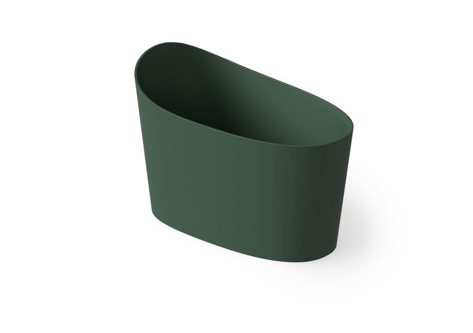 Ванна из искусственного камня Dea Design Single DD8700 1300 11 отдельностоящая 1300 130x70xh85 см Dark Green №11