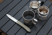 Нож N.C.Custom Respect G10 Tan Satin