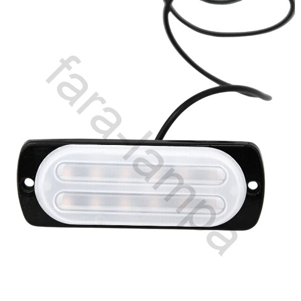 Вспышка ФСО накладная оранжевая 12 ватта