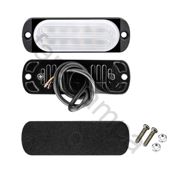 Вспышка ФСО накладная оранжевая 12 ватта