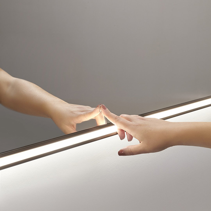 Зеркало Antonio Lupi Nastro NASTRO75W, с подсветкой и сенсорным управлением ФОТО