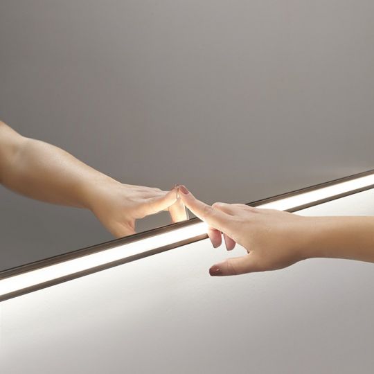 Зеркало Antonio Lupi Nastro NASTRO75W, с подсветкой и сенсорным управлением схема 4